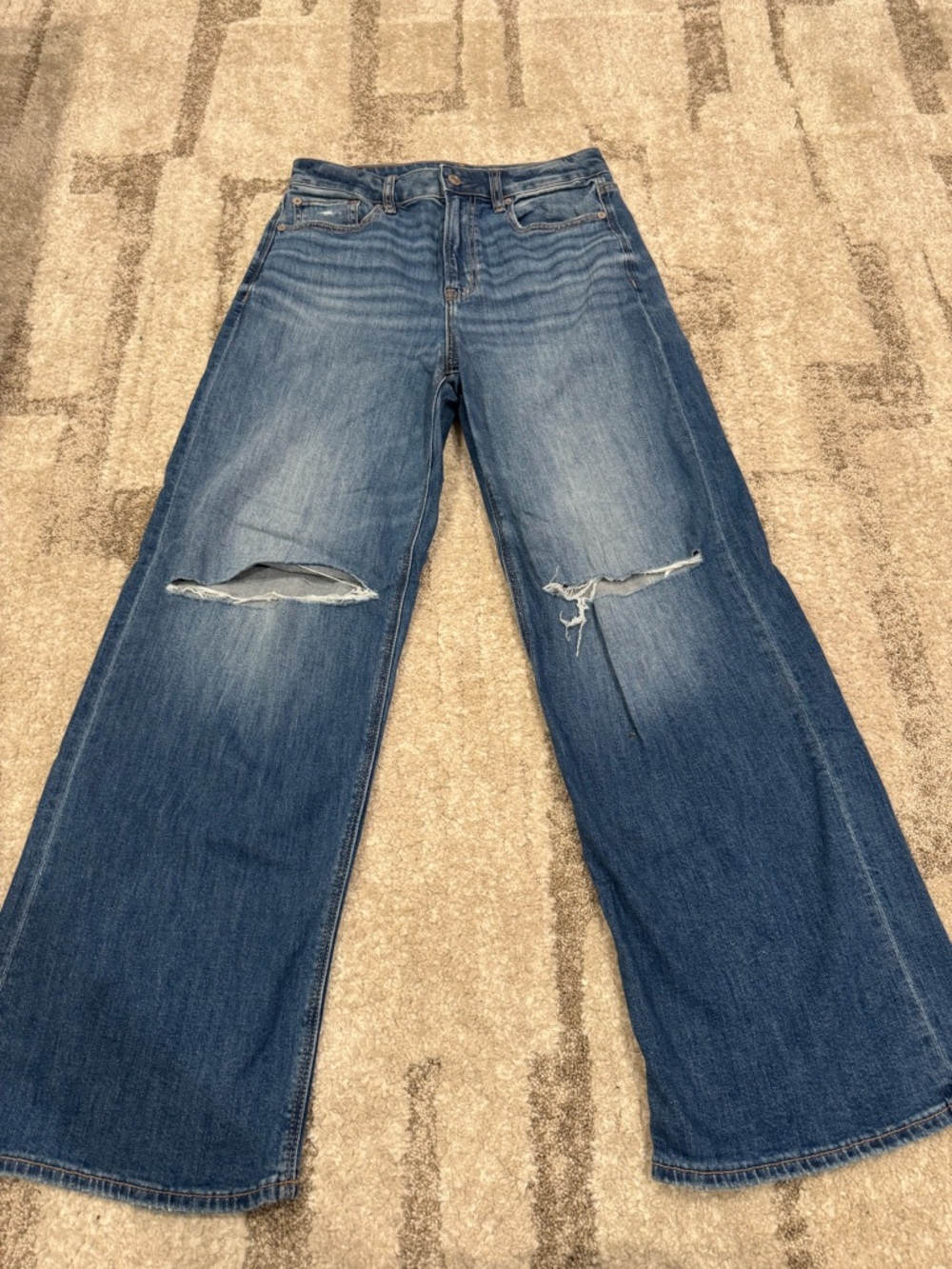 Super High Rise Baggy Jeans